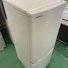 ★東芝★ 新生活 一人暮らし 2018年 2D冷蔵庫 GR-M15BS(W) TOSHIBA ガラス棚 お掃除楽々 キッチン 生活家電 福島 郡山市 ☆東芝☆ 新生活 一人暮らし 2018年 2D冷蔵庫 GR-M15BS(W) TOSHIBA