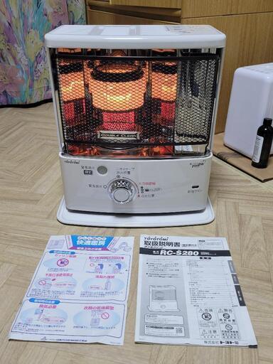 石油ストーブ トヨトミ日本製(木造7畳/コンクリート10畳) \nダブルクリーン \n日本製 RC-S280(W)ホワイト