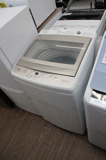 札幌 引き取り ☆ AQUA/アクア 7.0kg　洗濯機 AQW-GS70JBK(FG) 2021年製 洗濯 脱水 オシャレ着洗い 新生活 引越し 一人暮らし 生活家電