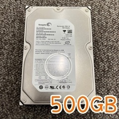 Seagate 3.5インチHDD 500GB