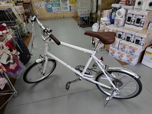 J218★メーターひび有り★ミニベロ自転車★michikusa★6段変速★20インチ