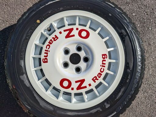 OZ Racing ラリーレーシング　７J　15インチ オフセット40　5穴　PCD100　中古 アルミホイール　オズ　ラリーレーシング