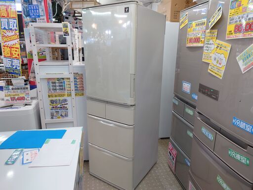 価格見直しました！SHARP 5ドア冷蔵庫 SJ-W411F-N 保証有り【愛千143】