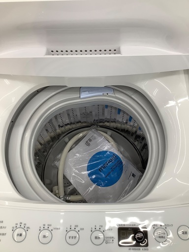 TAG label 全自動洗濯機 AT-WM45B 2020年製　4.5kg