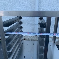 業務用 作業台 調理台 650×600×715(mm) 収納棚 コンロ台 厨房機材 飲食店 キッチン 厨房機器 店舗用品 洗い場 直接引き取り可能 大阪発