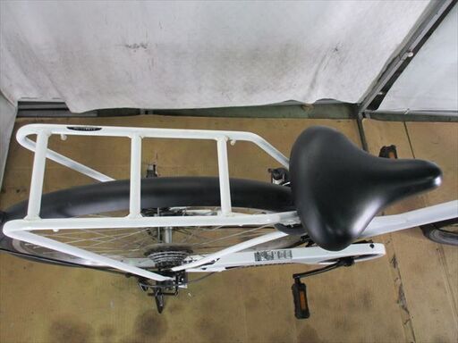 オオトモ 完成品 自転車 27インチ 組立済 LEDオートライト 6段変速 