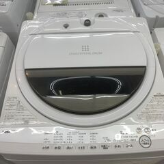 🌵TOSHIBA/東芝/6.0㎏洗濯機/2020年式/AW-6G9🌵