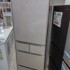 日立 HITACHI 大容量 冷蔵庫 R-S40J 5ドア 日立 冷蔵庫 中古 HITACHI R-S40J(XW) 2018年製 5ドア 401L