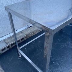 業務用 コンロ台 作業台 調理台 1200×600×800 厨房機材 飲食店 キッチン 用品 店舗 居酒屋 飲食店 ガス台 大阪発 引き取り可能 焼き台