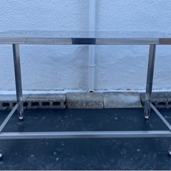 業務用 コンロ台 作業台 調理台 1200×600×800 厨房機材 飲食店 キッチン 用品 店舗 居酒屋 飲食店 ガス台 大阪発 引き取り可能 焼き台