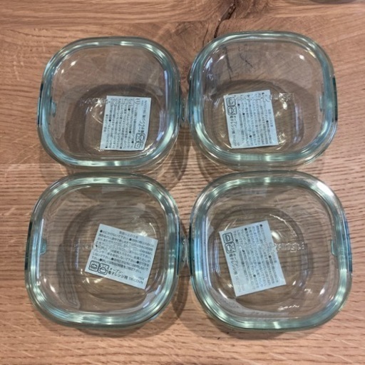 iwaki 保存容器　パック\u0026レンジ　グリーン200ml