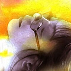 【絵画・版画】「愛に溺れる女」オリジナル作品