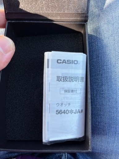 Casio 5640  新品　未使用