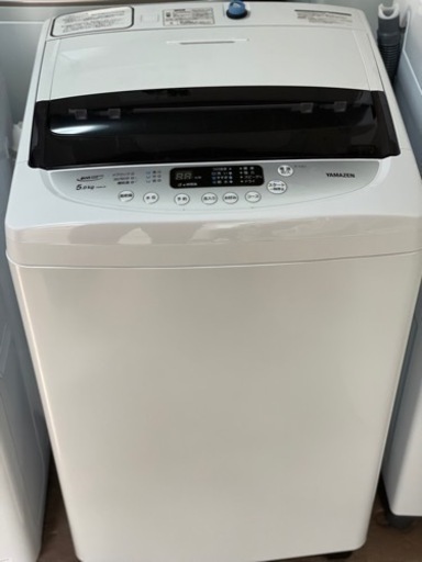 送料・設置込み　洗濯機　5kg YAMAZEN 2020年