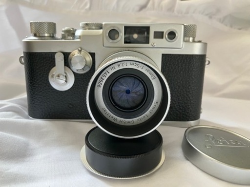 ライカⅢℊ・沈胴エルマー50㎜Ｆ2.8Lマウントセット
