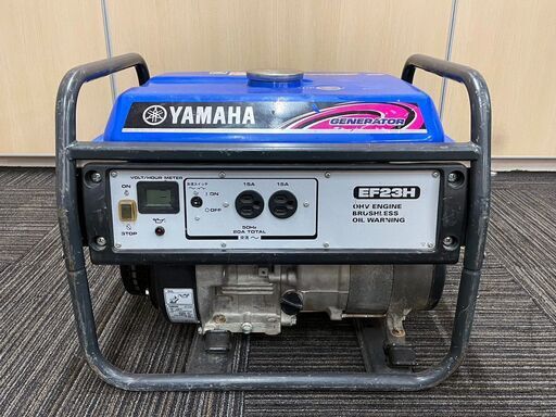 YAMAHA 発電機 EF23H アワーメーター172時間 高出力タイプ！