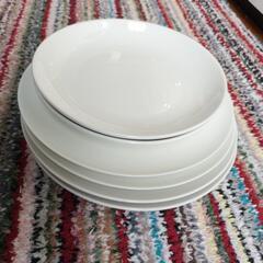 大きめ皿　白い皿　白いプレート　6枚　