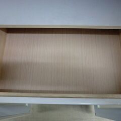 ジモティ来店特価!!!　2枚扉食器棚　ホワイト　　J-0152