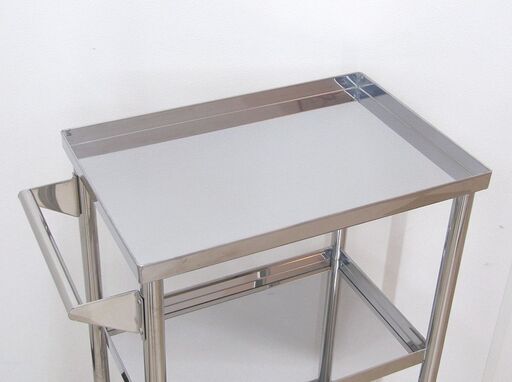 タカラベルモント SR-MN01 ツールワゴン キャスター付きステンレス