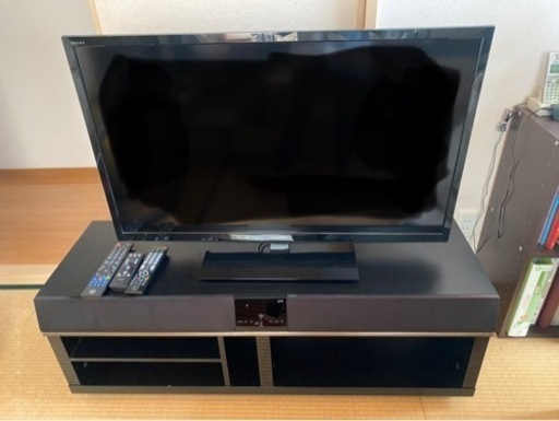 TOSHIBA 液晶テレビ40型 + テレビ台