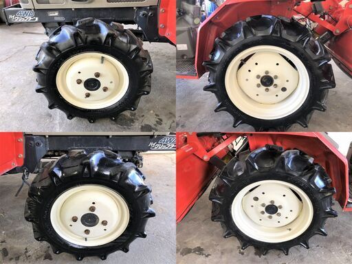 SOLD OUT】ヤンマ トラクター F-7 17馬力 自動水平 パワステ