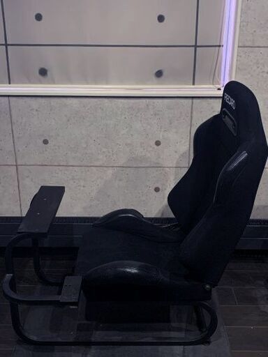 車用セミバケシート＆ハンコンフレームキット　おまけレカロ用シートレール