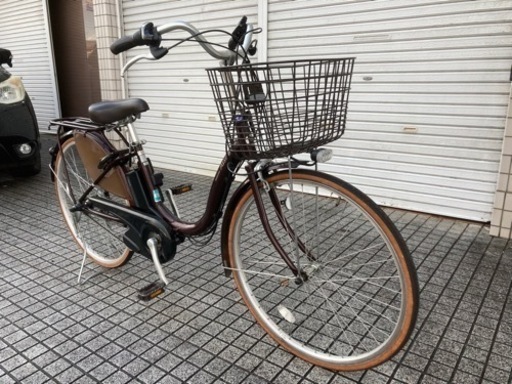 26インチ電動自転車】ブリヂストン アシスタ 美品❗️新品バッテリー付 