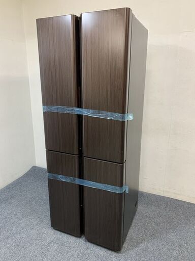 開封済み未使用品 AQUA/アクア 4ドア冷凍冷蔵庫 420L 自動製氷 AQR-TZ42M(T)ダークウッドブラウン 2022年製 家電 店頭引取歓迎 R6832)