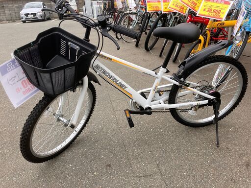 未使用 ２１テクノロジー 22インチジュニア自転車 6段ギア KD226 No.337● ※現金、クレジット、スマホ決済対応※