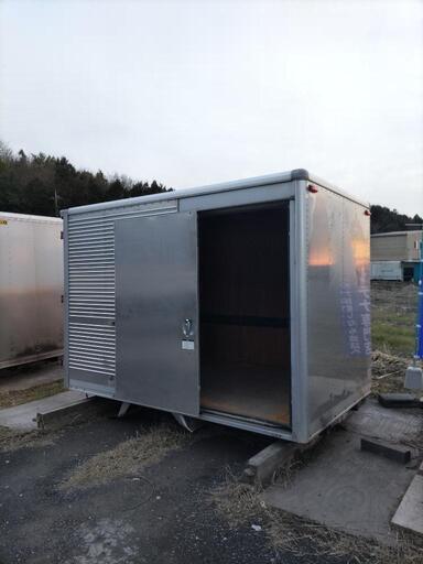 印西市】横スライド扉付き 保冷コンテナ (No.Y-385) 長さ約370cm×幅