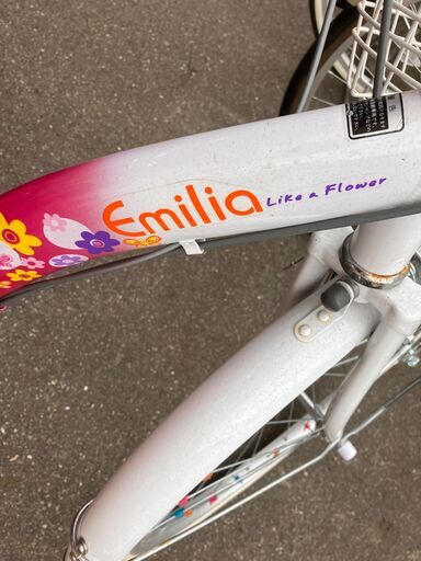 未使用 21テクノロジー 22インチジュニア自転車 EM226 6段変速ギア No