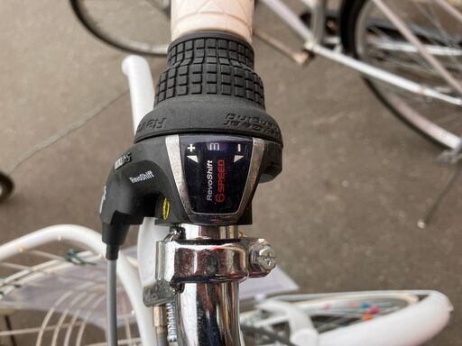 未使用 21テクノロジー 22インチジュニア自転車 EM226 6段変速ギア No