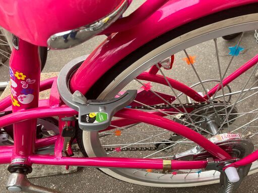 未使用 21テクノロジー 22インチジュニア自転車 EM226 6段変速ギア No