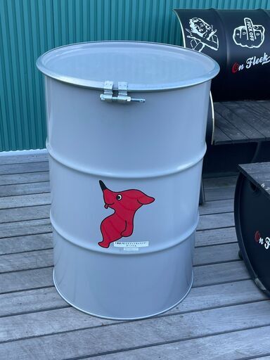 【チーバくんオリジナルドラム缶200L】※申請済★千葉市内直接引渡し可★