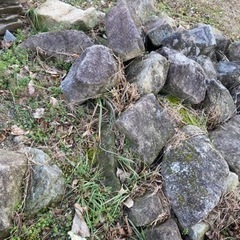 庭石　石　日本庭園　エクステリア