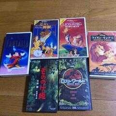 さしあげます　ディズニー　ジブリ他　ＶＨＳビデオ