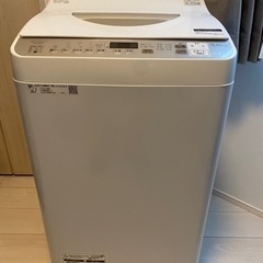 シャープ｜SHARP 洗濯乾燥機　使用年数1年2ヶ月
