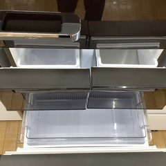 AQUA 5ドア冷蔵庫 AQR-SV42G 2017年製 415L 全面スレ打痕有り