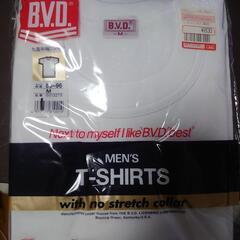 【新品未使用】漢の白T　B.V.D 丸首半袖Tシャツ Mサイズ