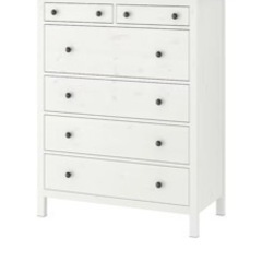 格安！定価69,990円　IKEA HEMNES チェスト　白