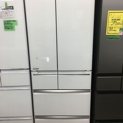値下げしました!! 三菱 MITSUBISHI 冷蔵庫 MR-WX53Z-W2 2016年製 大型 