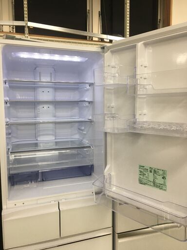2021年製 三菱 ノンフロン冷凍冷蔵庫 MR-MB45GL□451L | real