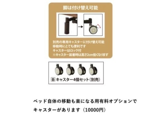 法人様可能　3モーター電動ベッド　介護