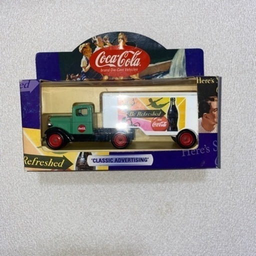 ミニカー 1935Ford3Ton  rticulated Truck  COCA COLA