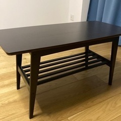 カリモク60 リビングテーブル モカブラウン