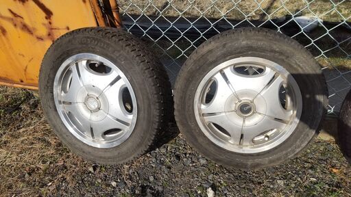 ブリジストン スタッドレスタイヤ7分山 アルミホイール4本セット  