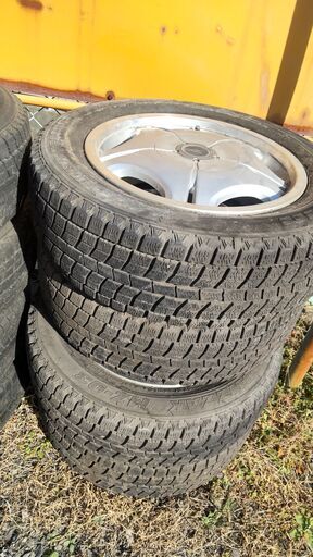 ブリジストン スタッドレスタイヤ7分山 アルミホイール4本セット  
