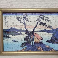 浮世絵パズルとコースター