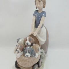 LLADRO☆リヤドロ No.5364 子犬達とお散歩