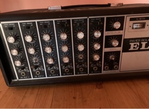 レア!ELK PA-101 SOLIDSTATE PA機器 パワードミキサーアンプ レア!ELK PA-101 SOLIDSTATE PA機器 パワードミキサーアンプ